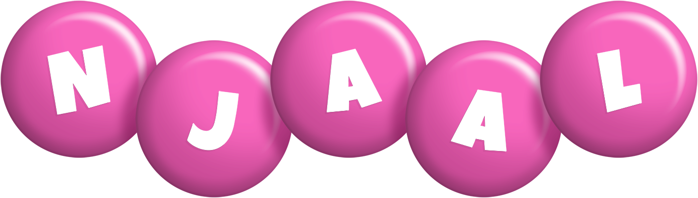 Njaal candy-pink logo