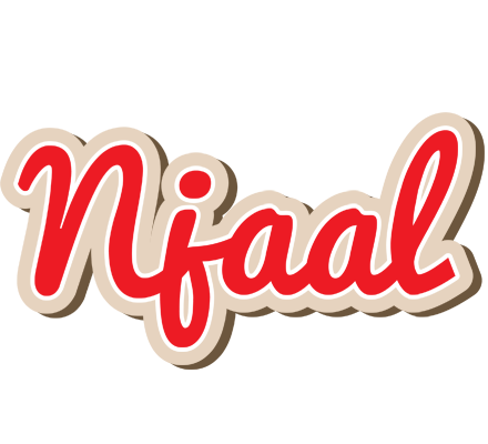 Njaal chocolate logo