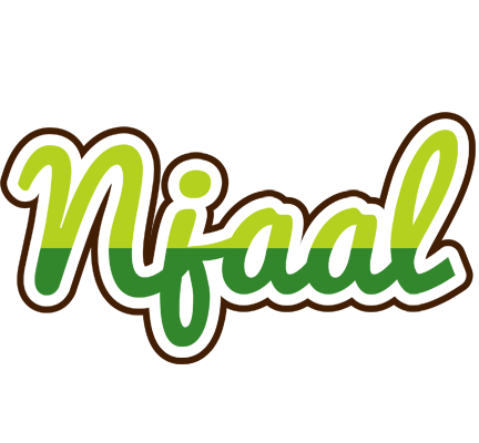 Njaal golfing logo