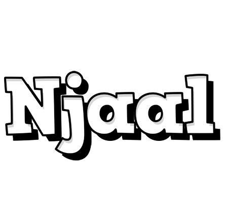 Njaal snowing logo