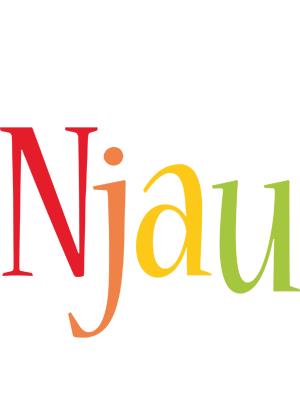 Njau birthday logo