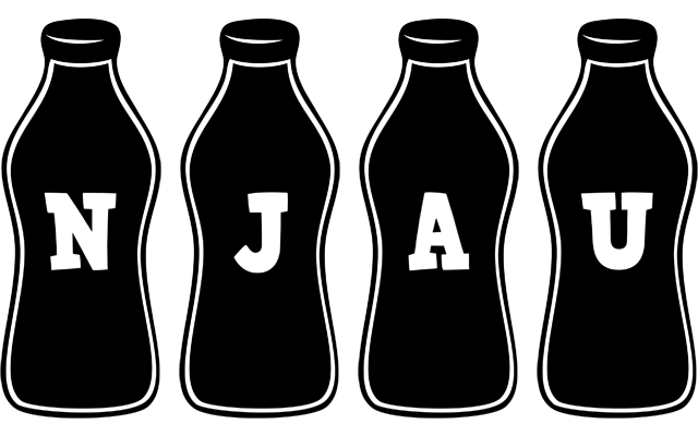 Njau bottle logo