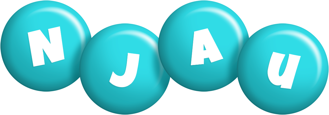 Njau candy-azur logo