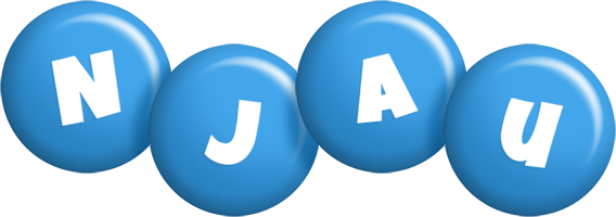 Njau candy-blue logo