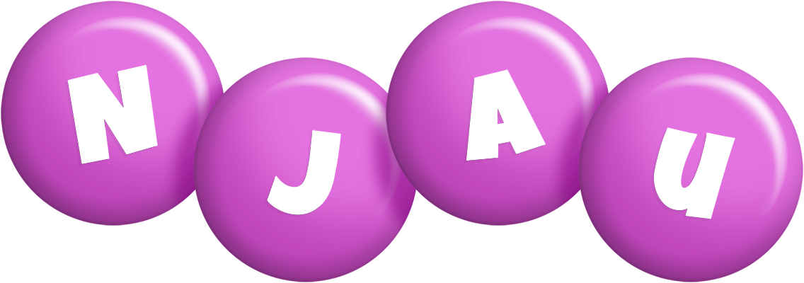 Njau candy-purple logo