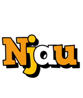 Njau cartoon logo