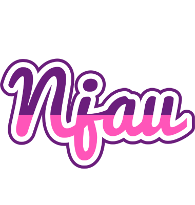Njau cheerful logo
