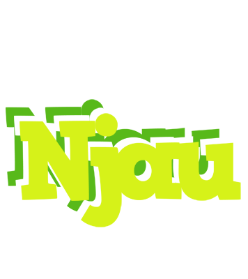 Njau citrus logo