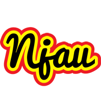 Njau flaming logo