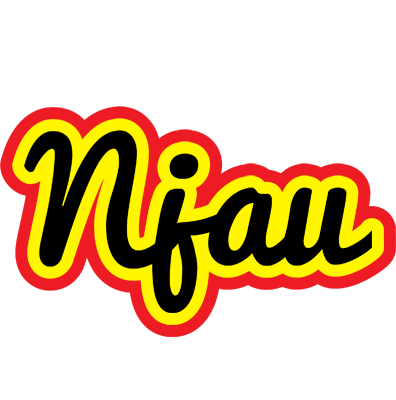 Njau flaming logo