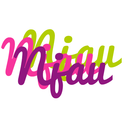 Njau flowers logo
