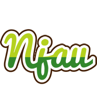 Njau golfing logo