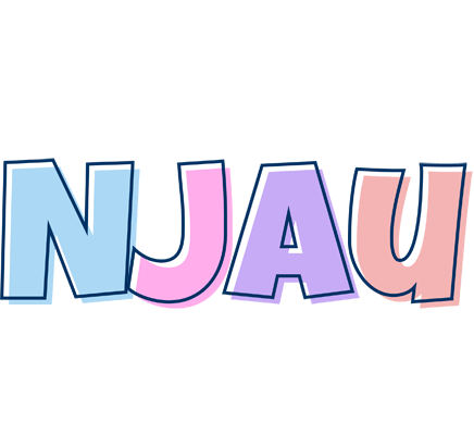 Njau pastel logo