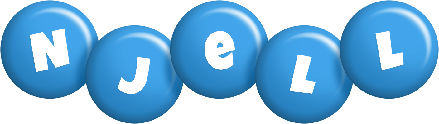 Njell candy-blue logo