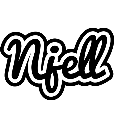 Njell chess logo