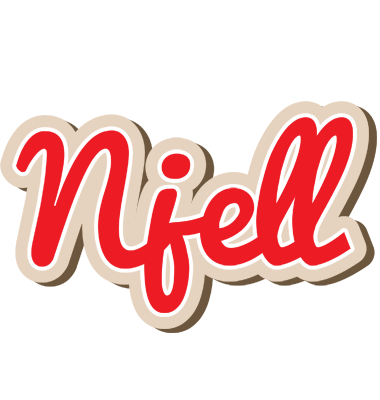 Njell chocolate logo