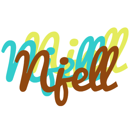 Njell cupcake logo