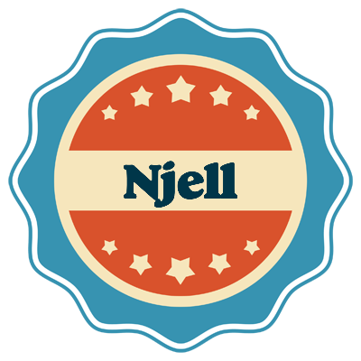Njell labels logo