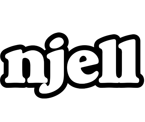 Njell panda logo