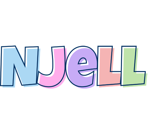 Njell pastel logo