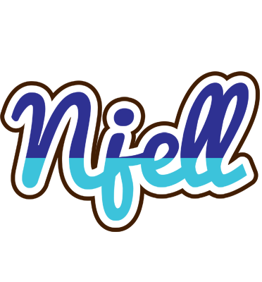 Njell raining logo