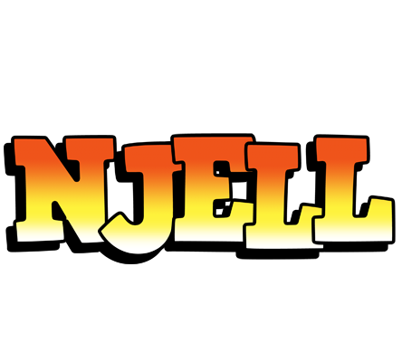 Njell sunset logo