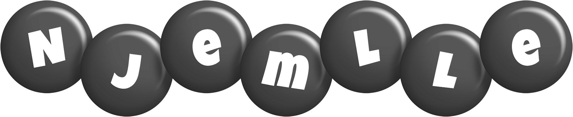 Njemlle candy-black logo