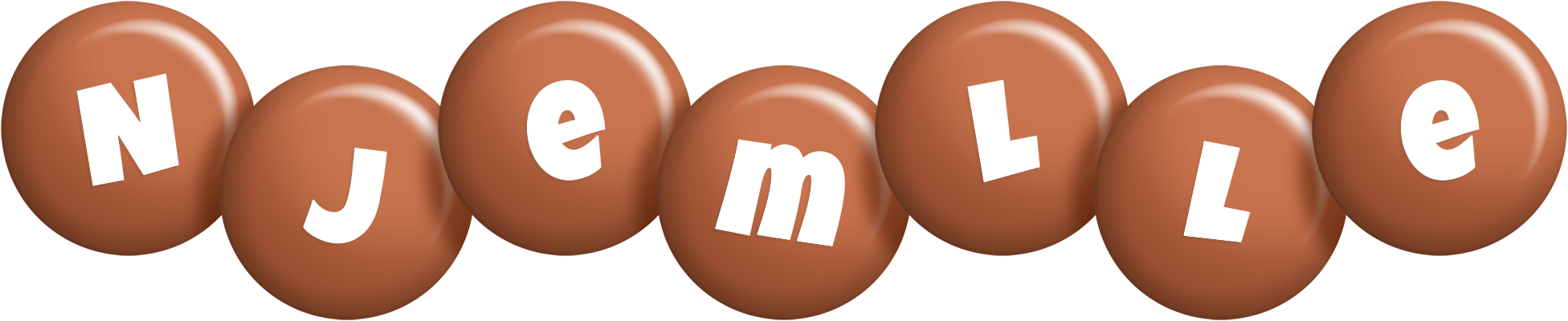 Njemlle candy-brown logo