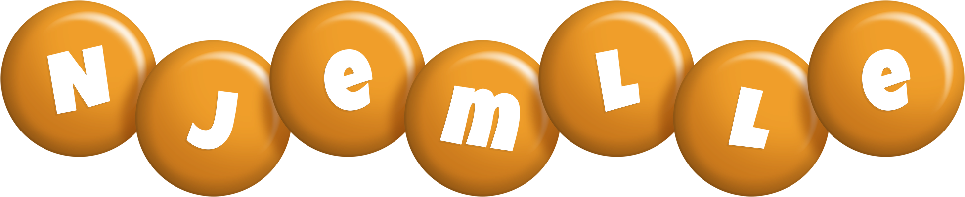 Njemlle candy-orange logo