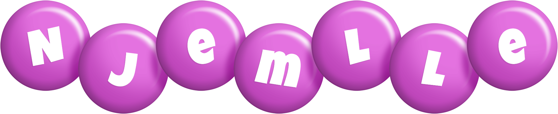 Njemlle candy-purple logo