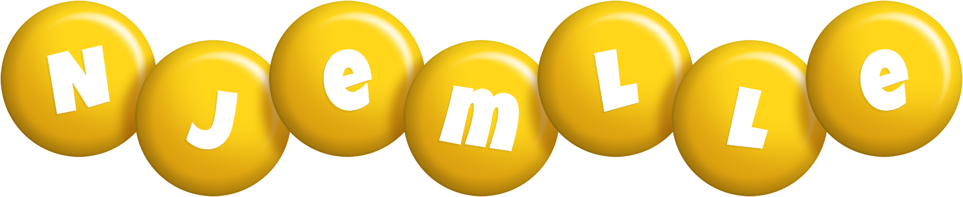 Njemlle candy-yellow logo
