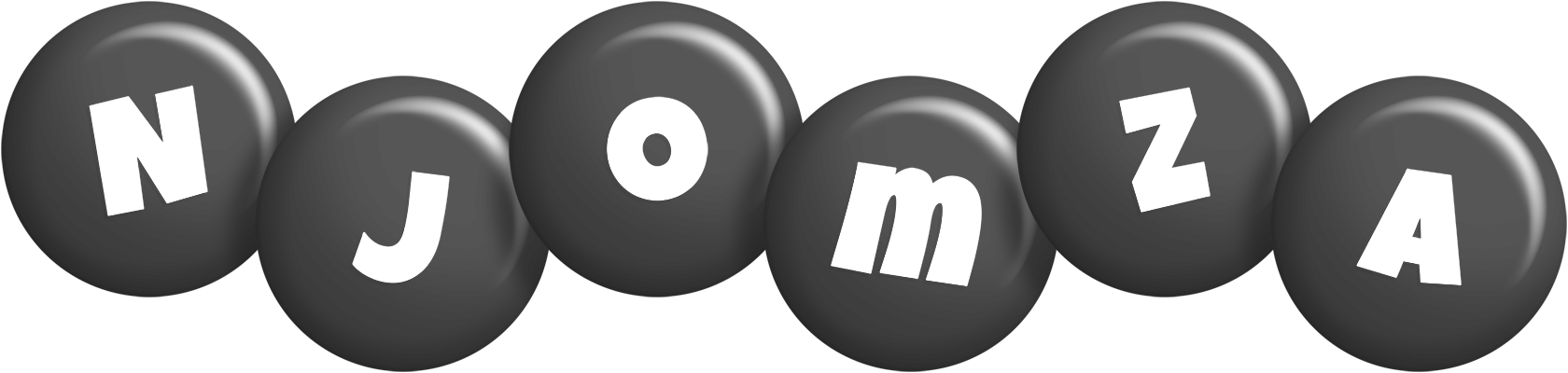 Njomza candy-black logo