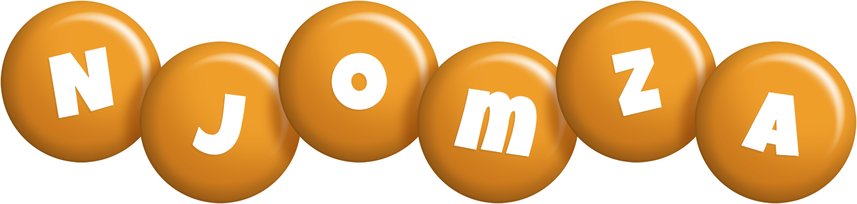 Njomza candy-orange logo
