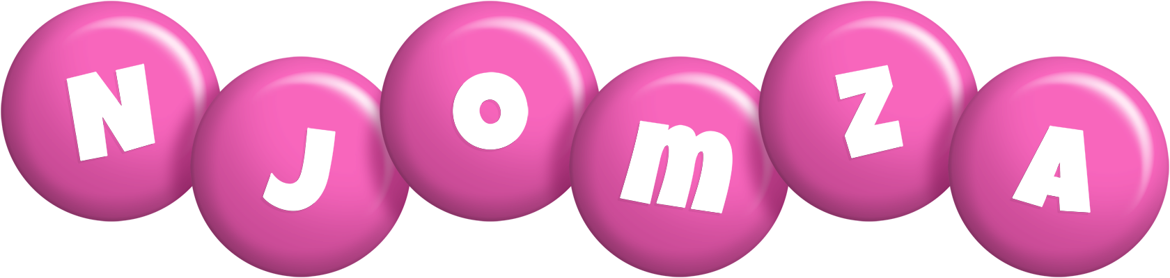 Njomza candy-pink logo
