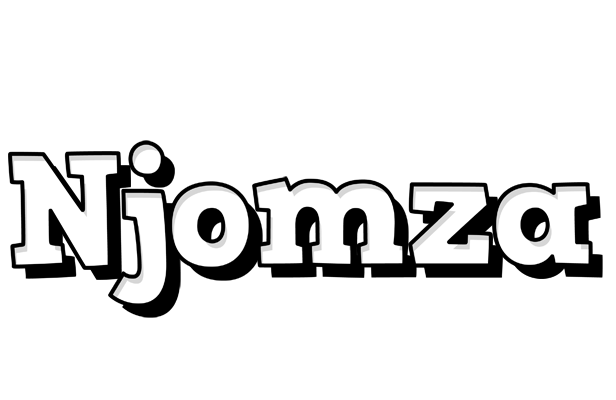 Njomza snowing logo