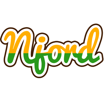 Njord banana logo