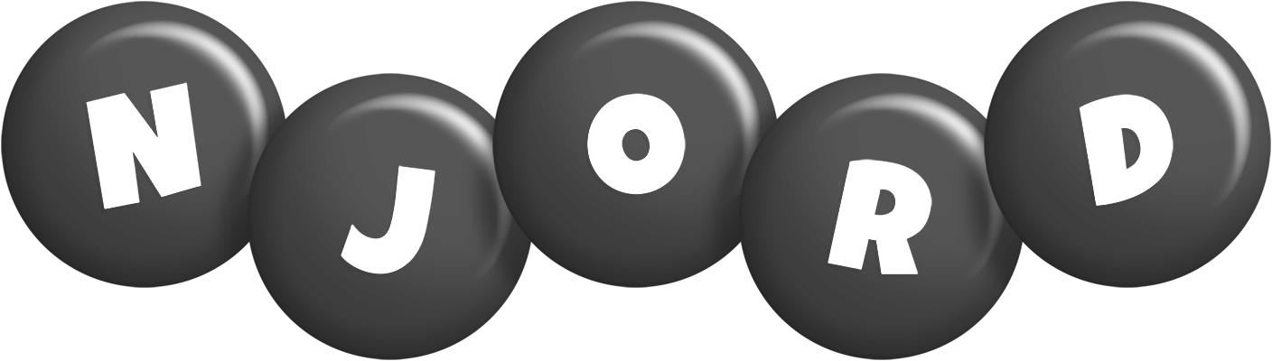 Njord candy-black logo