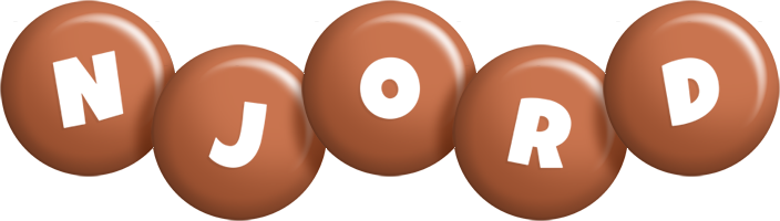 Njord candy-brown logo