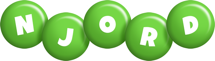 Njord candy-green logo