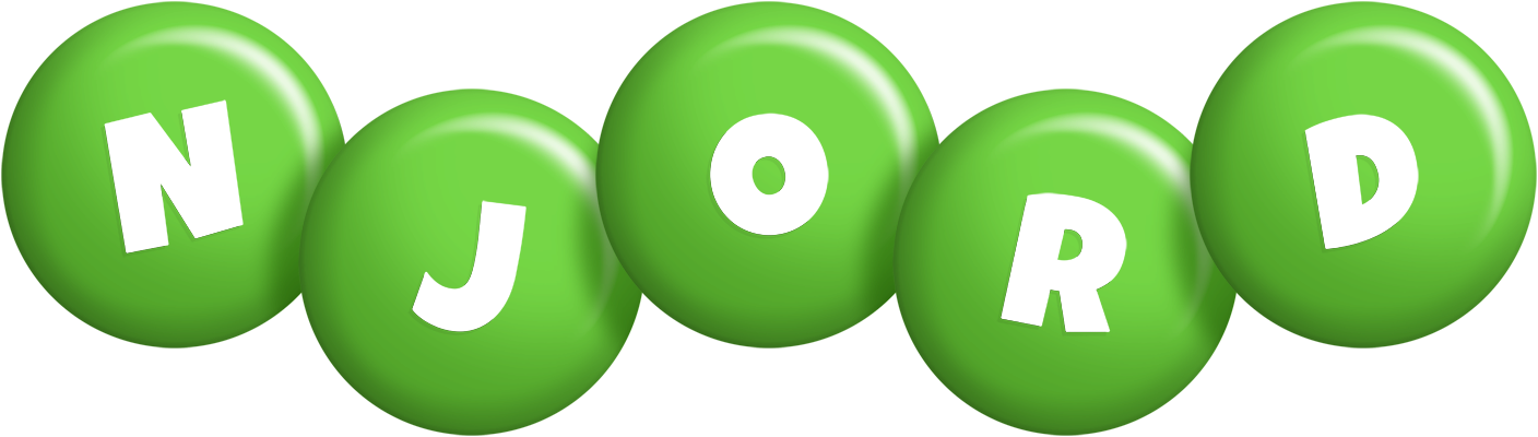 Njord candy-green logo
