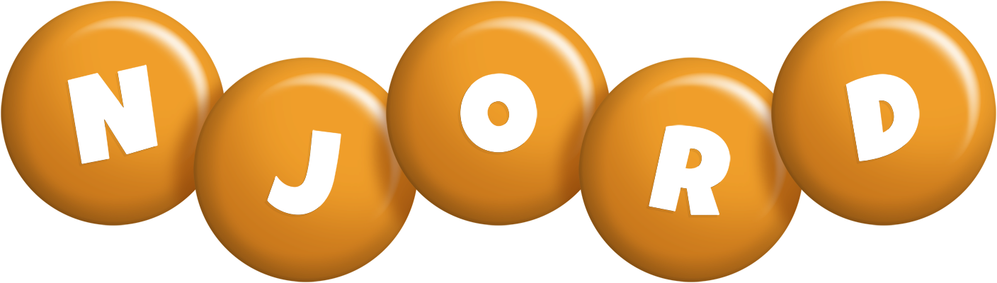 Njord candy-orange logo