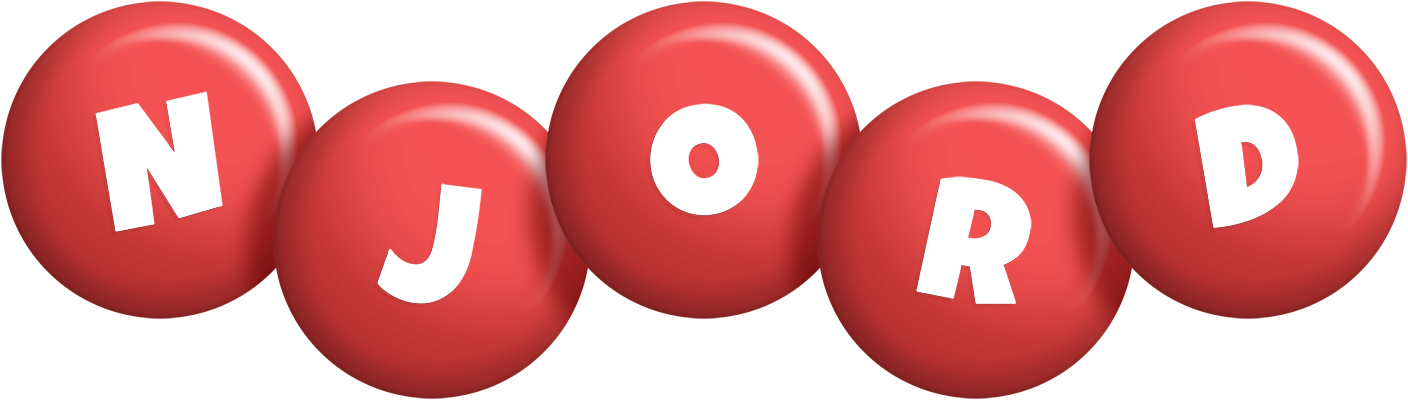 Njord candy-red logo