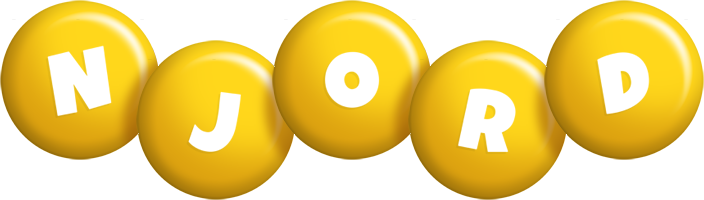 Njord candy-yellow logo