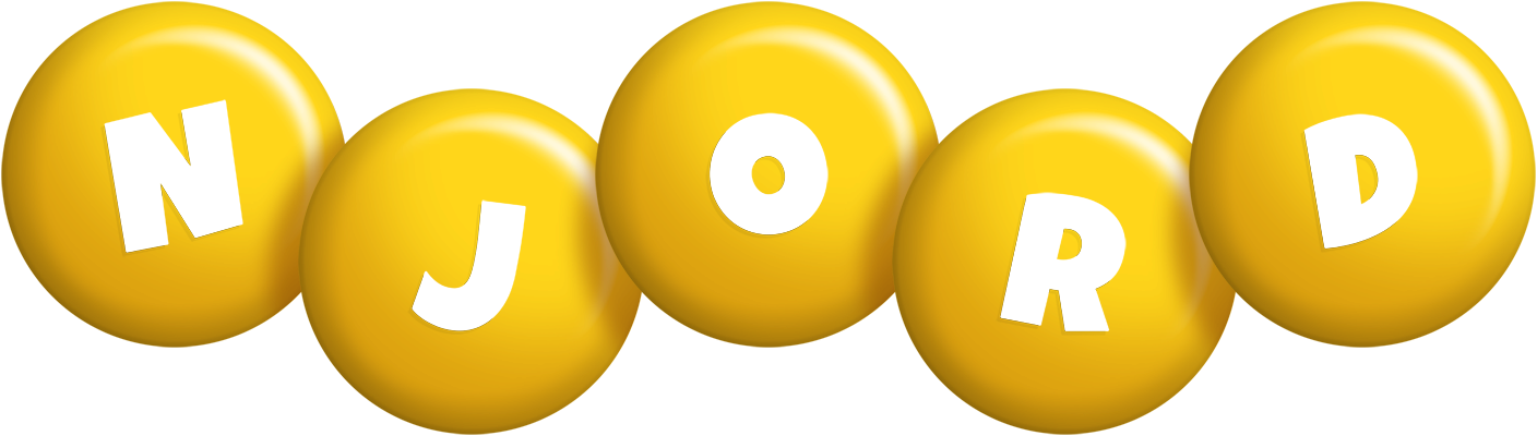 Njord candy-yellow logo