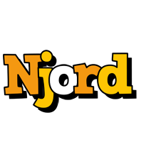 Njord cartoon logo