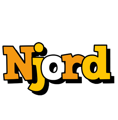 Njord cartoon logo