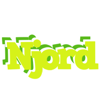 Njord citrus logo