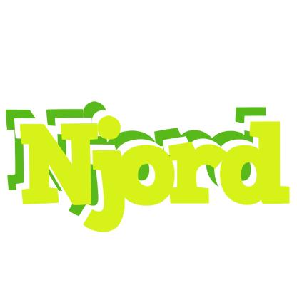 Njord citrus logo