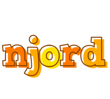 Njord desert logo