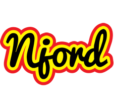 Njord flaming logo